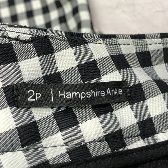 Talbots Women Hampshire Ankle Chino Flat Front Pants Size 2P 2 Petite M111 -1 - Picture 12 of 16